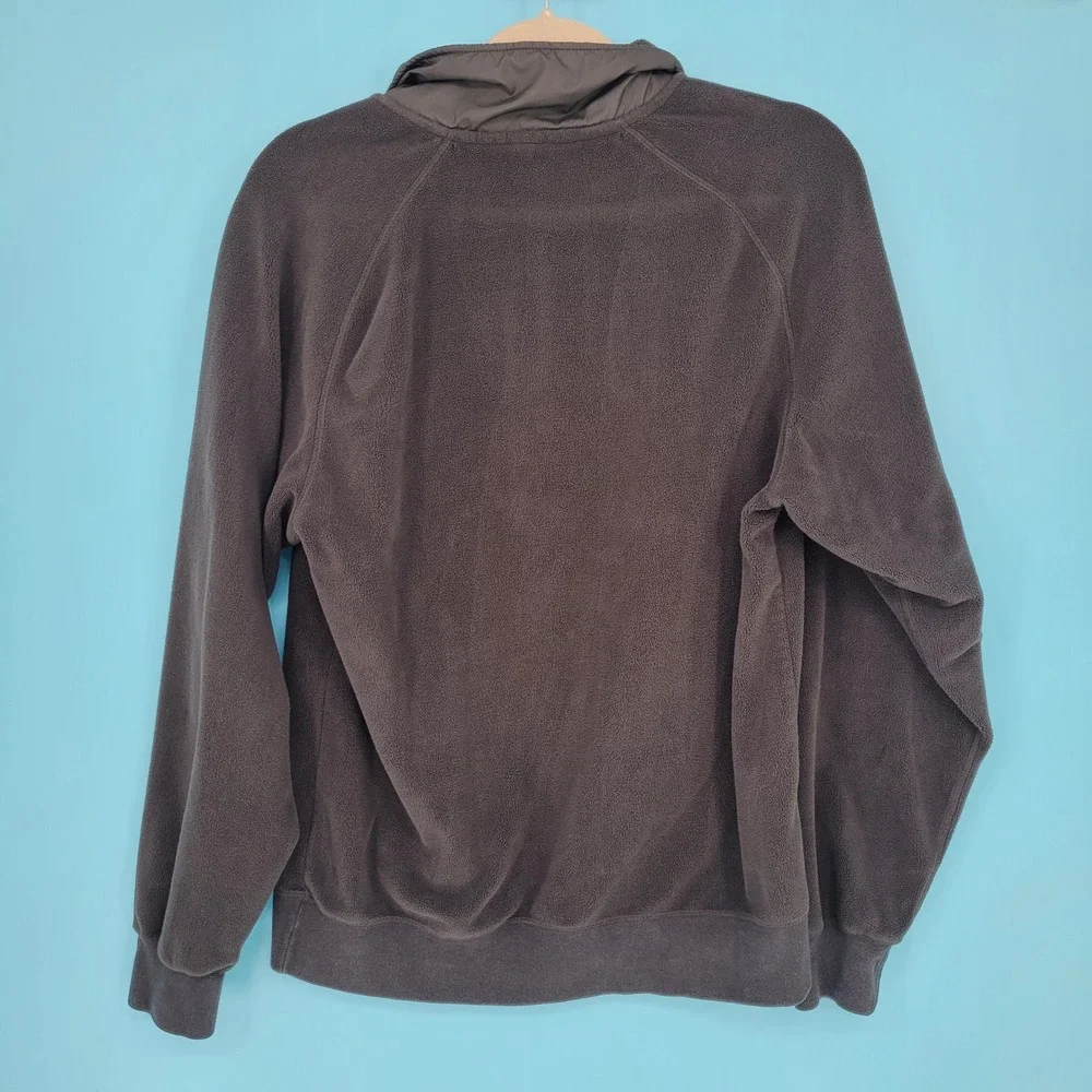 Nike Sportswear Half Zip Fleece Pullover Jacket Anorak Pouch Black CJ4545-010